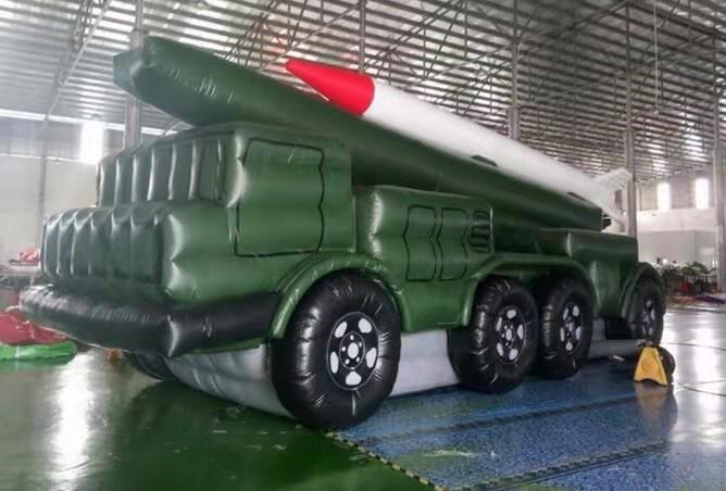 湛江充气导弹车